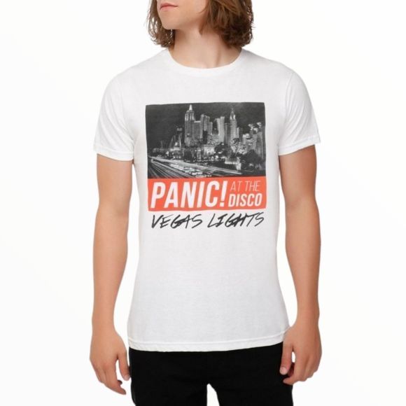 Hot Topic Other - ❤️ Hot Topic Panic at the Disco Vegas Lights Band Tshirt